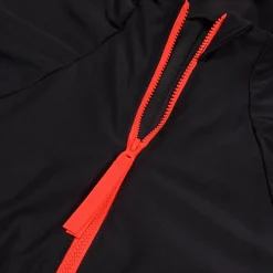 L/S 1 pièce color-block zippé pour Femmes Dragon Fire