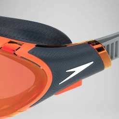 Lunettes de bain Adulte Biofuse 2.0 Miroir orange/gris