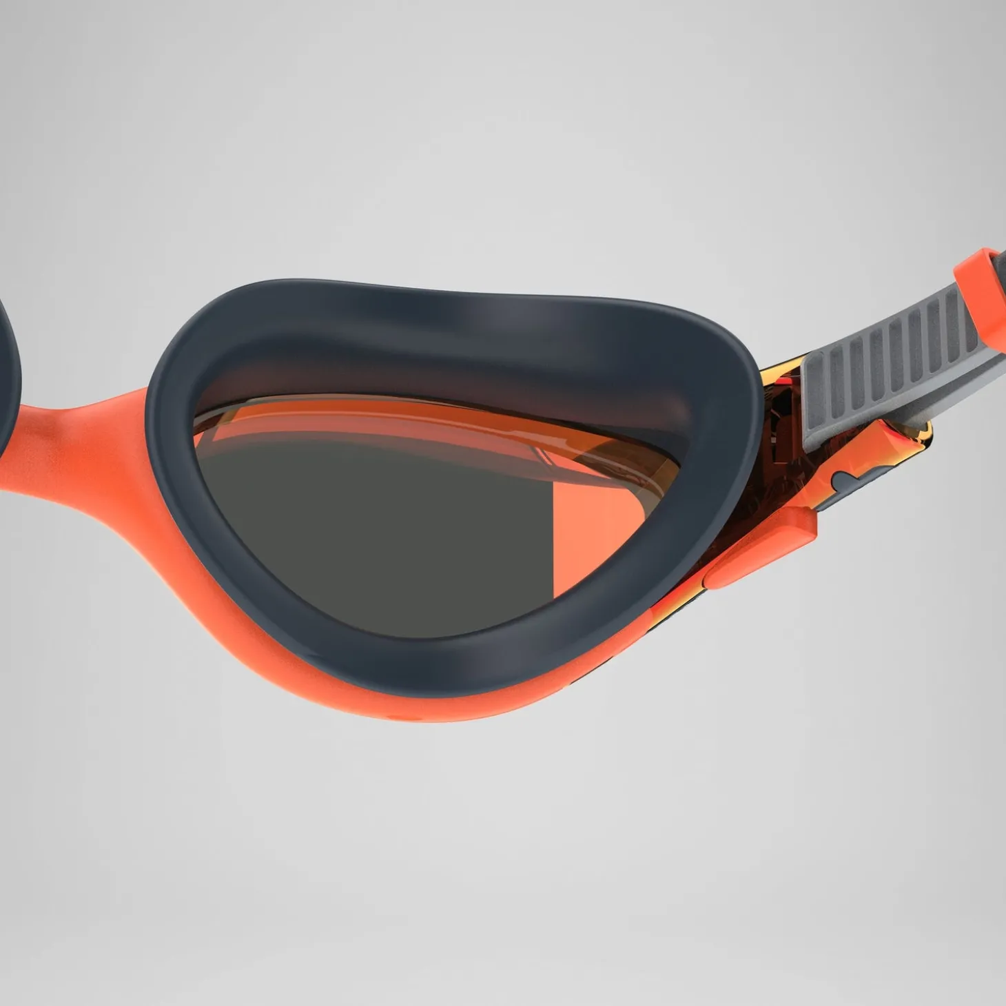 Lunettes de bain Adulte Biofuse 2.0 Miroir orange/gris