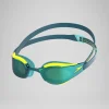 Lunettes de natation Adulte Fastskin Hyper Elite Miroir vert/jaune