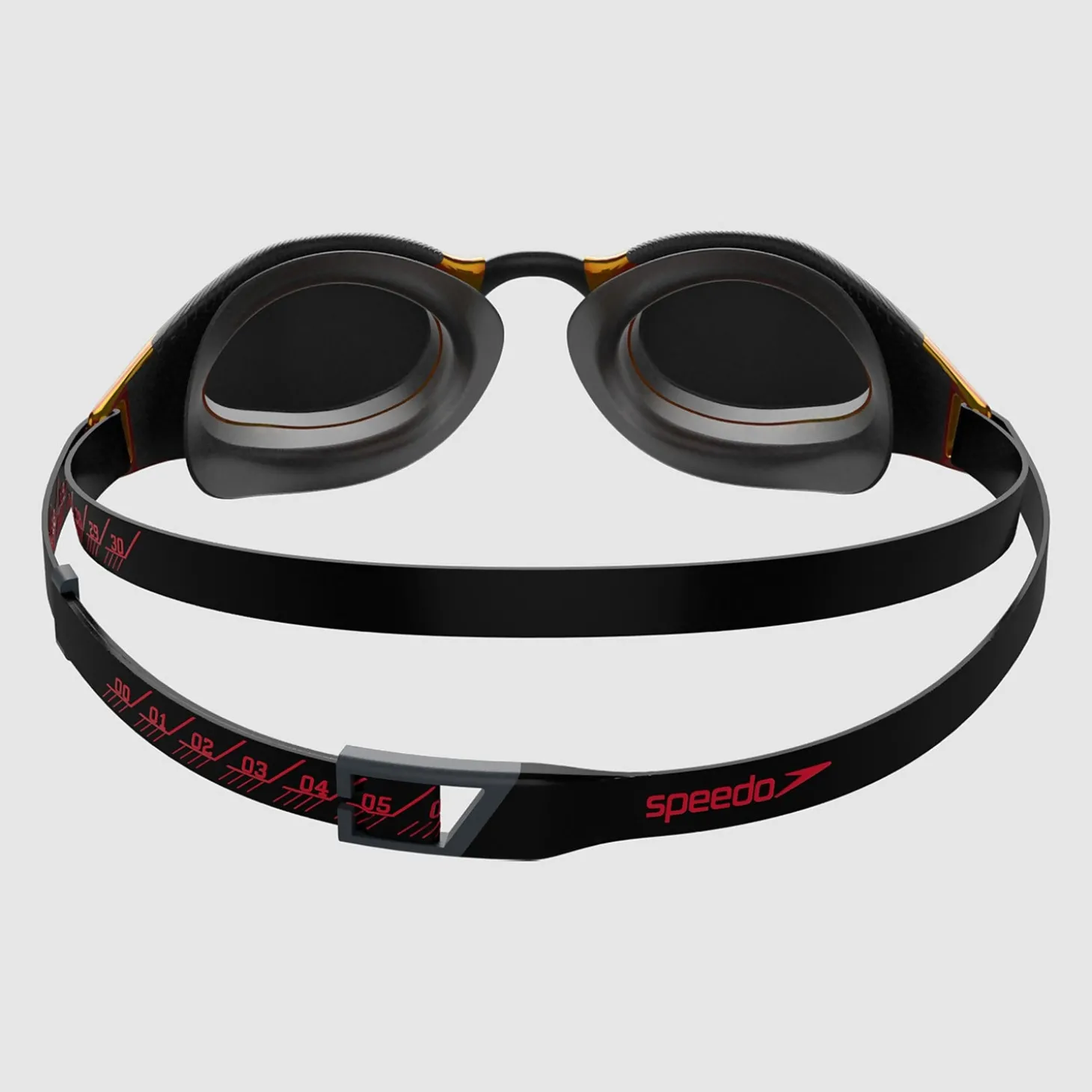 Lunettes de natation Adulte Fastskin Hyper Elite Miroir Noires