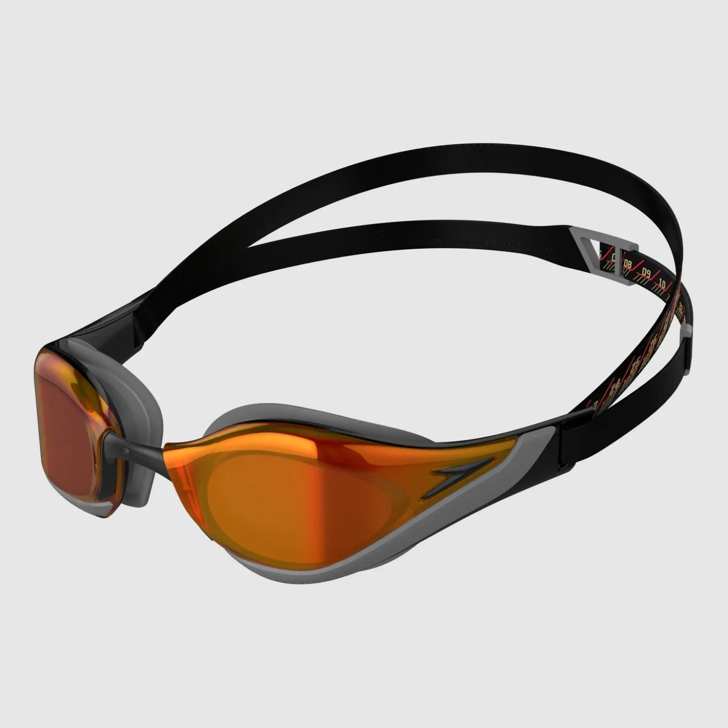 Lunettes de natation Adulte Fastskin Pure Focus Miroir Noires
