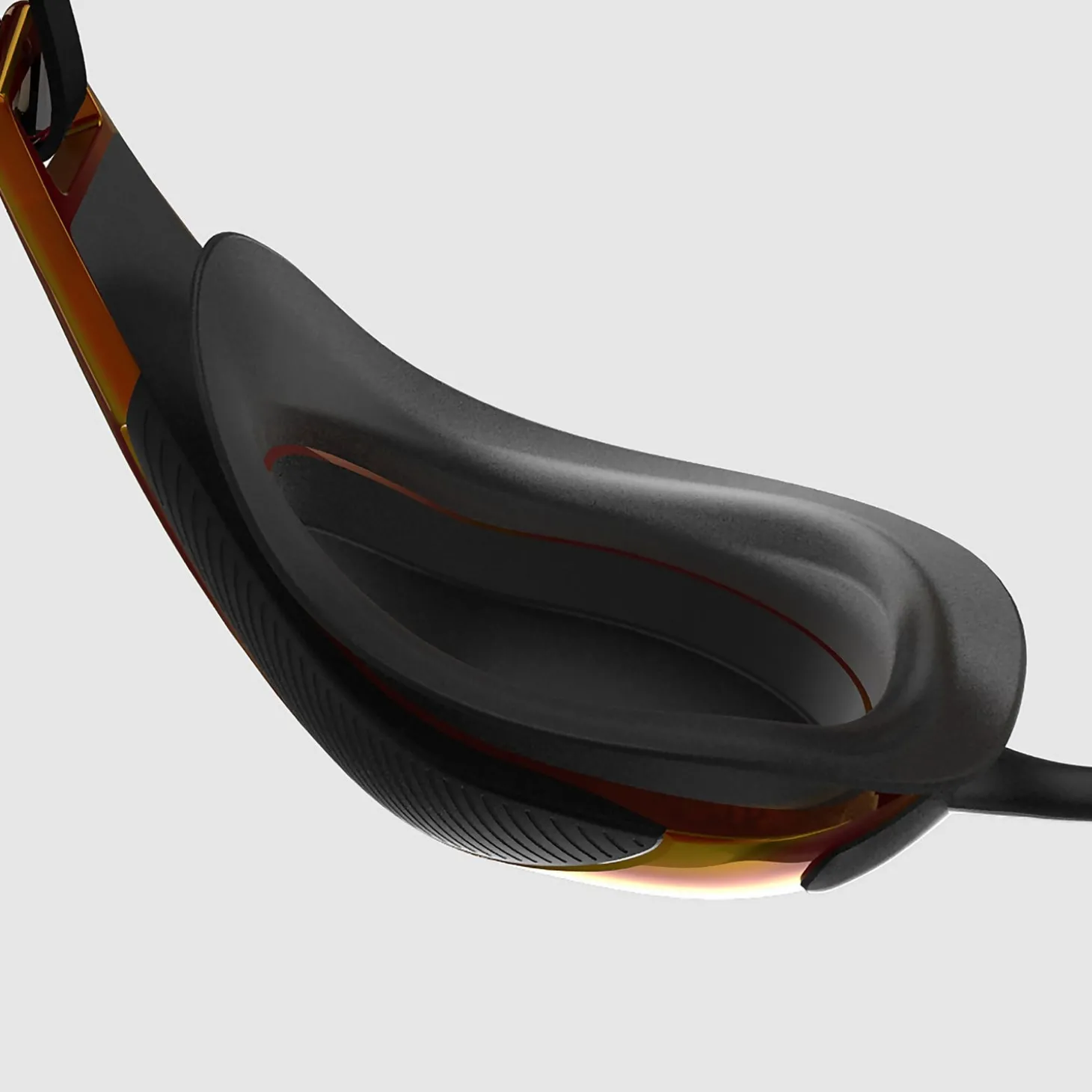 Lunettes de natation Adulte Fastskin Hyper Elite Miroir Noires