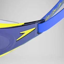 Lunettes de natation Adulte Fastskin Hyper Elite Miroir bleu/jaune