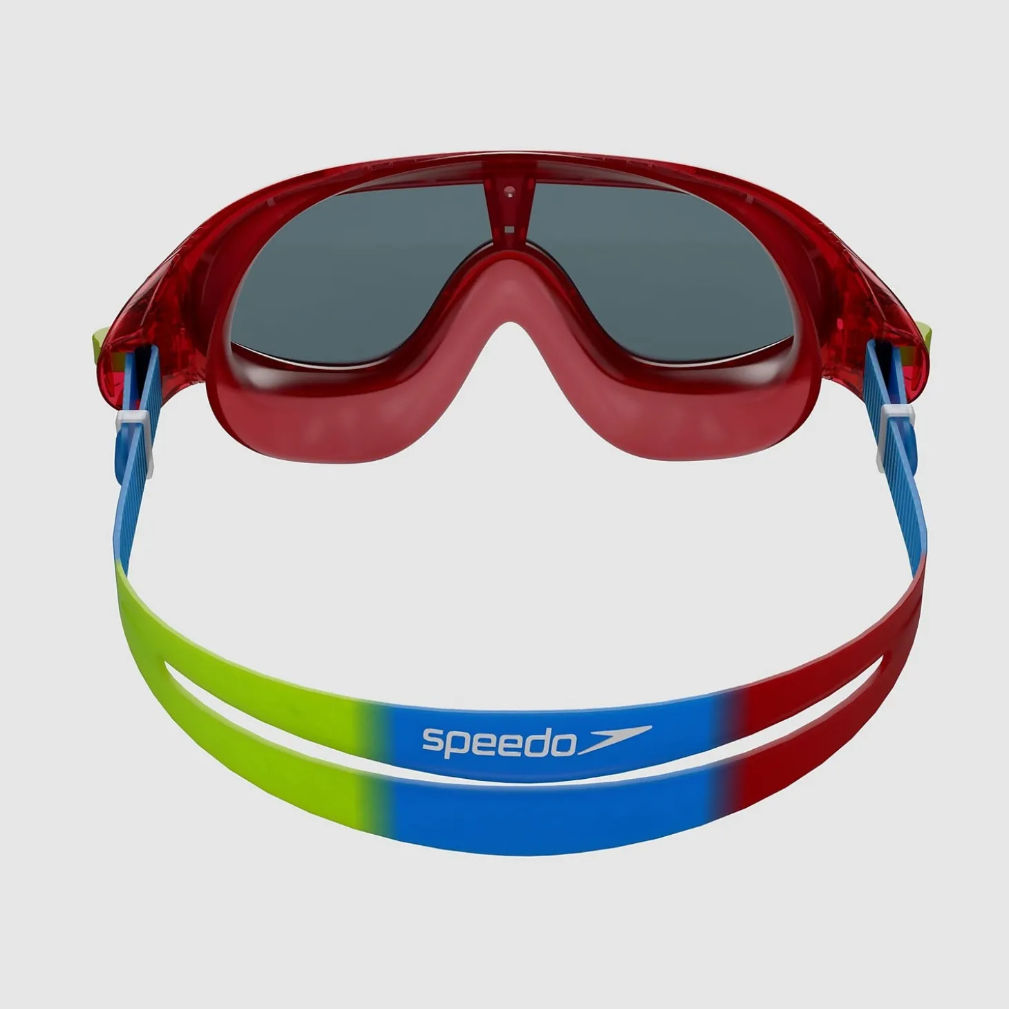 Lunettes de natation enfant Biofuse Rift Rouge/Fumée