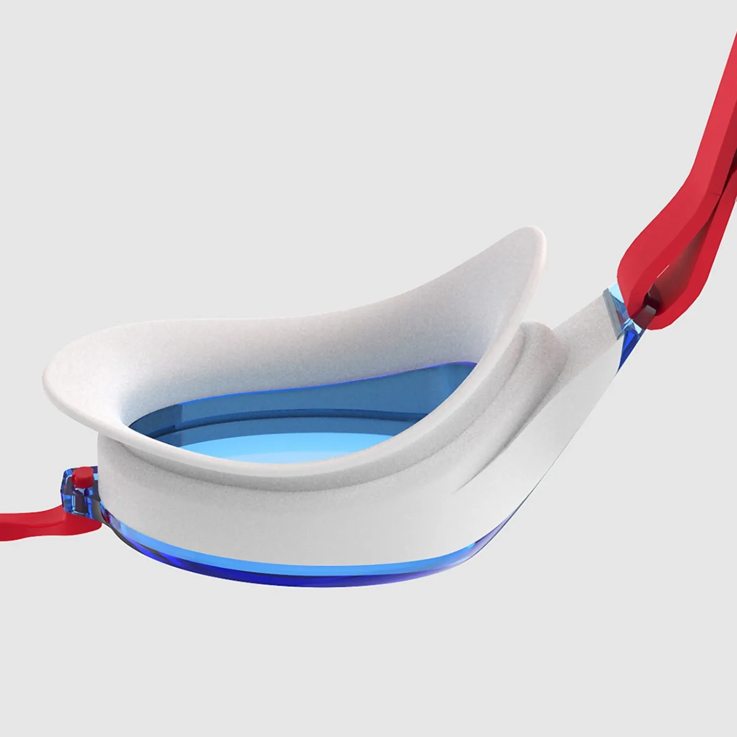 Lunettes de natation enfant Hydropure Rouge