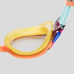 Lunettes de natation Junior Biofuse 2.0 effet miroir bleu/orange