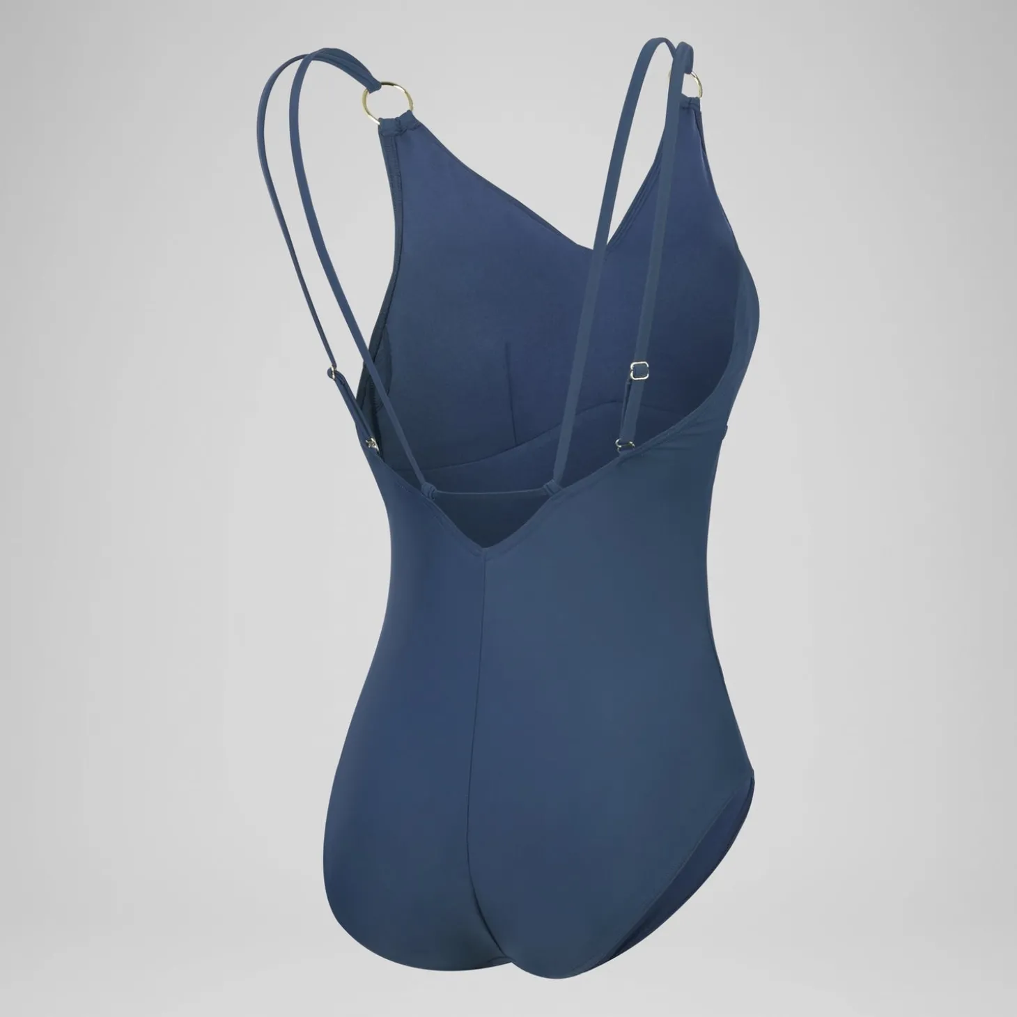 Maillot de bain 1 pièce à bretelles Shaping pour Femmes Bleu épicéa
