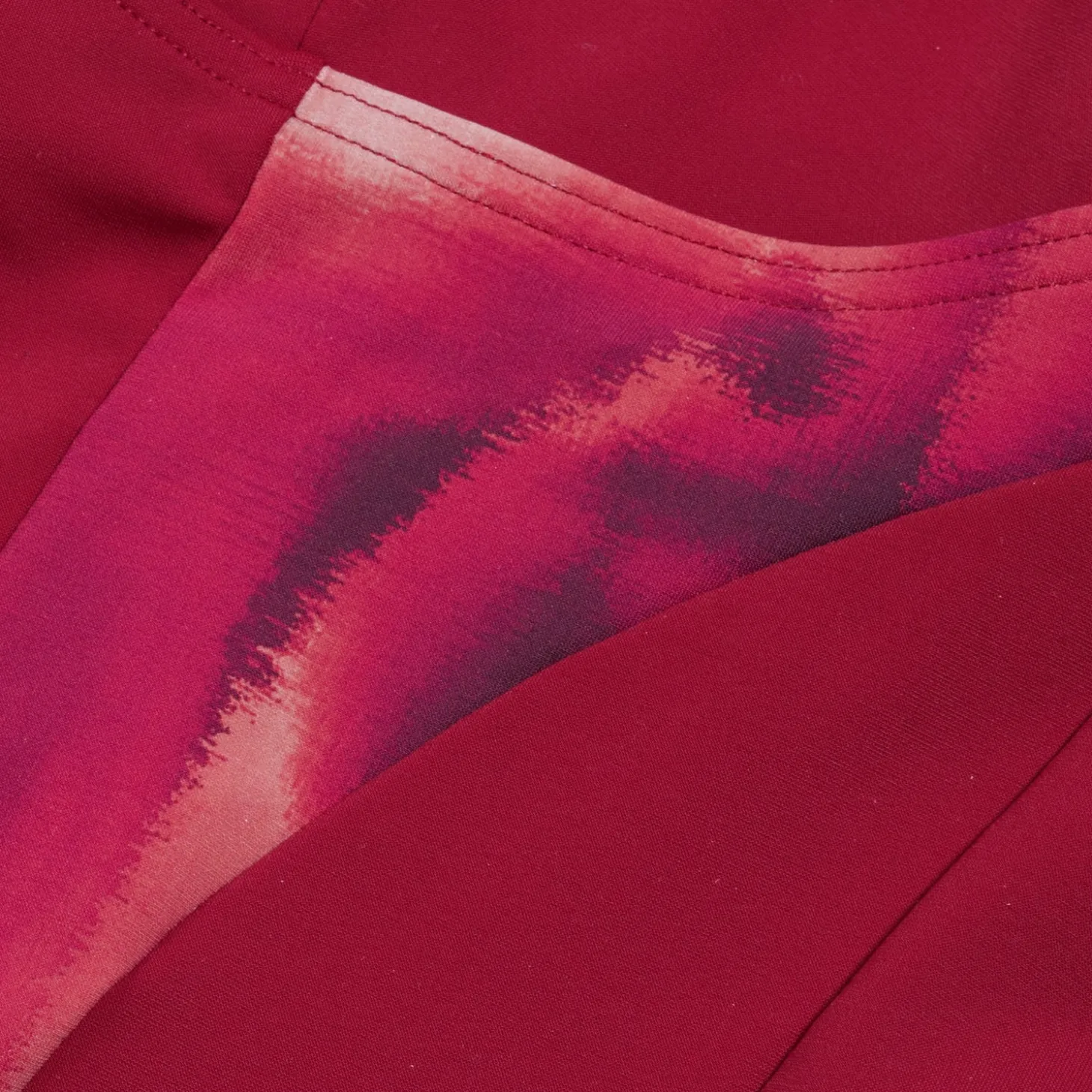 Maillot de bain 1 pièce à imprimé Shaping LunaElustre pour Femmes Rouge/Violet