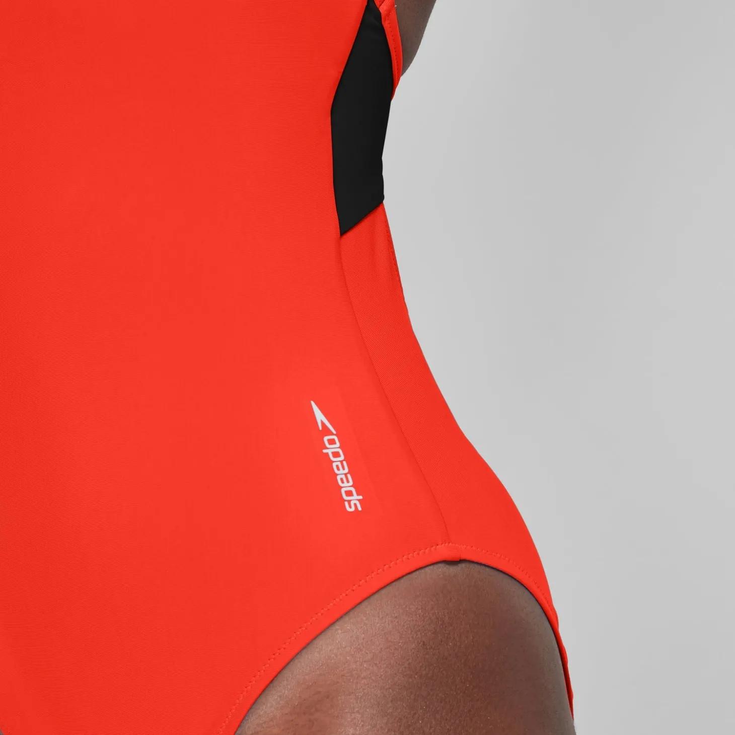 Maillot de bain 1 pièce color-block Racerback pour Femmes Dragon Fire