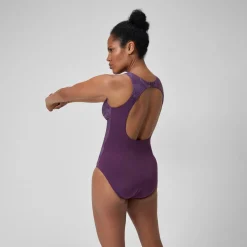 Maillot de bain 1 pièce Shaping LapisNite pour Femmes Prune dandy