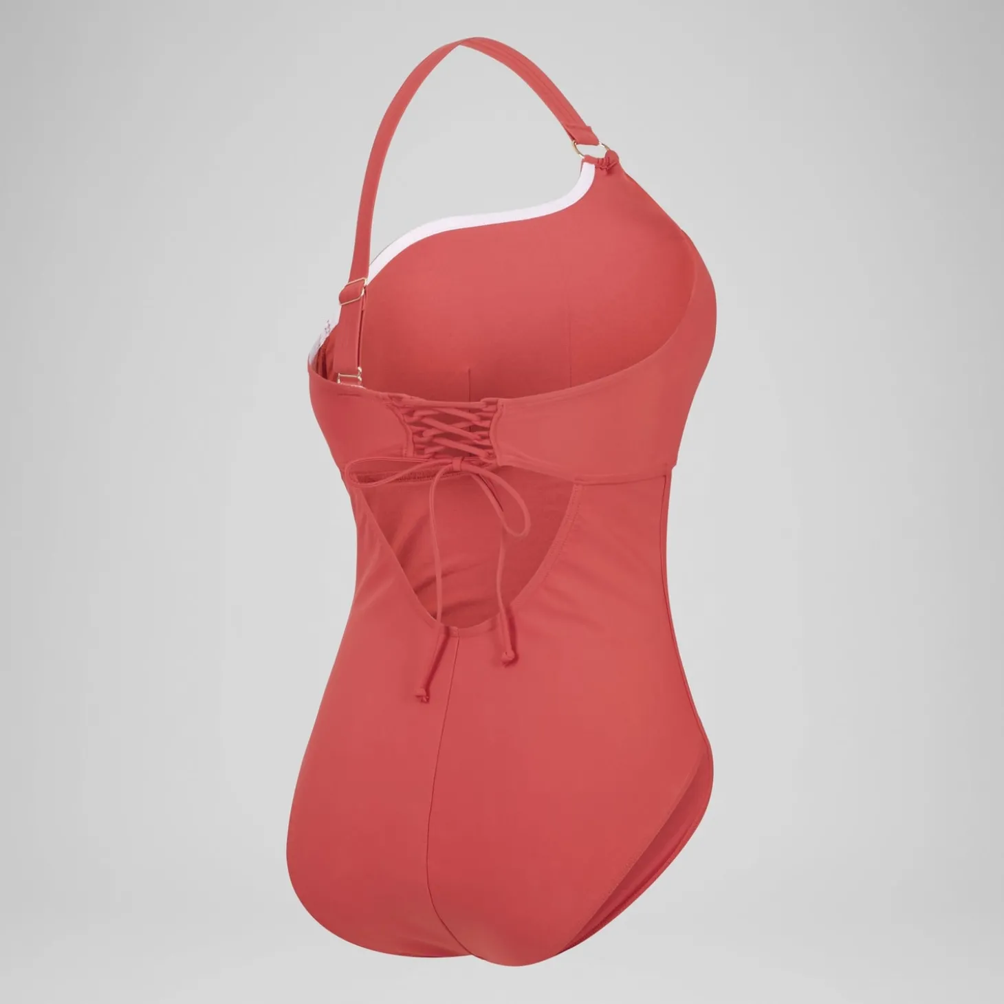 Maillot de bain 1 pièce Shaping asymétrique pour Femmes Poussière spatiale