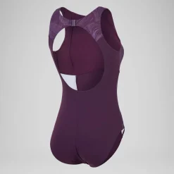 Maillot de bain 1 pièce Shaping LapisNite pour Femmes Prune dandy