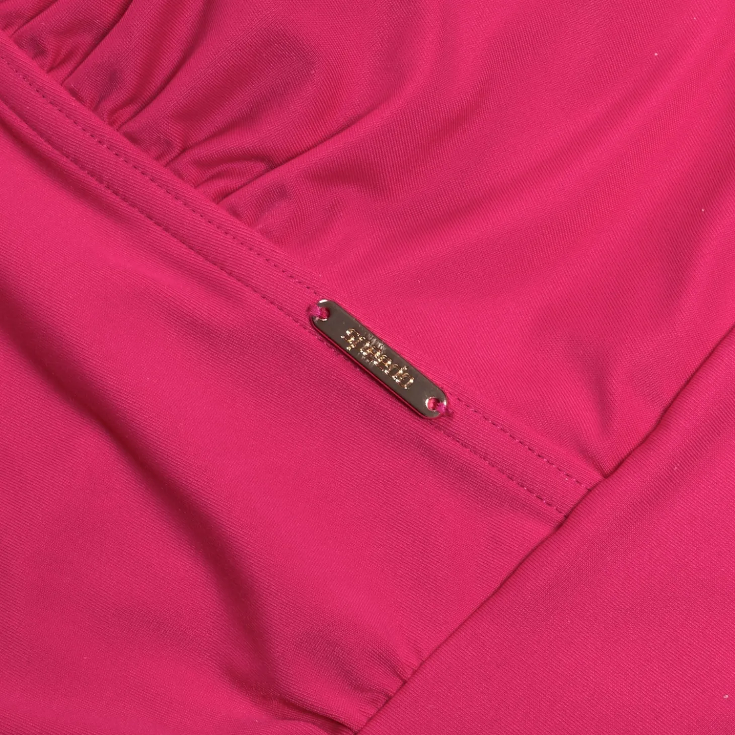 Maillot de bain 1 pièce Shaping à encolure en V pour Femmes Magenta Brume