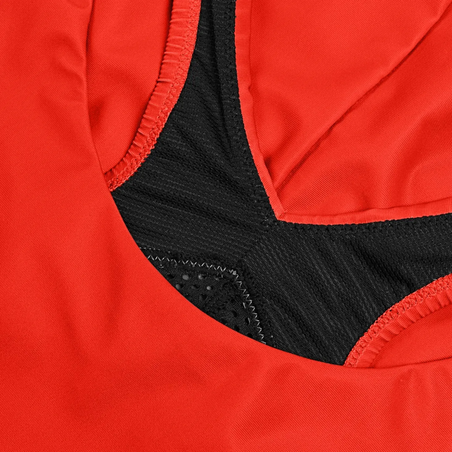 Maillot de bain 1 pièce uni avec maille filet Scoop pour Femmes Dragon Fire