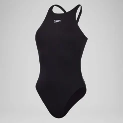 Maillot de bain dos en V End+ (plus long) Noir