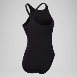 Maillot de bain dos en V End+ (plus long) Noir