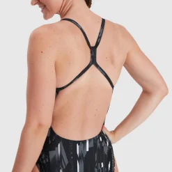 Maillot de bain Femme Allover Rippleback noir/gris