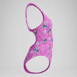Maillot de bain Femme Club Training Starback imprimé rose/vert