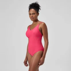 Maillot de bain Femme effet galbant Strappy rouge