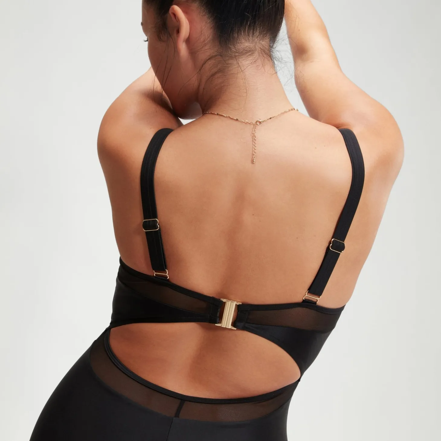 Maillot de bain Femme effet galbant LuniaGlow noir