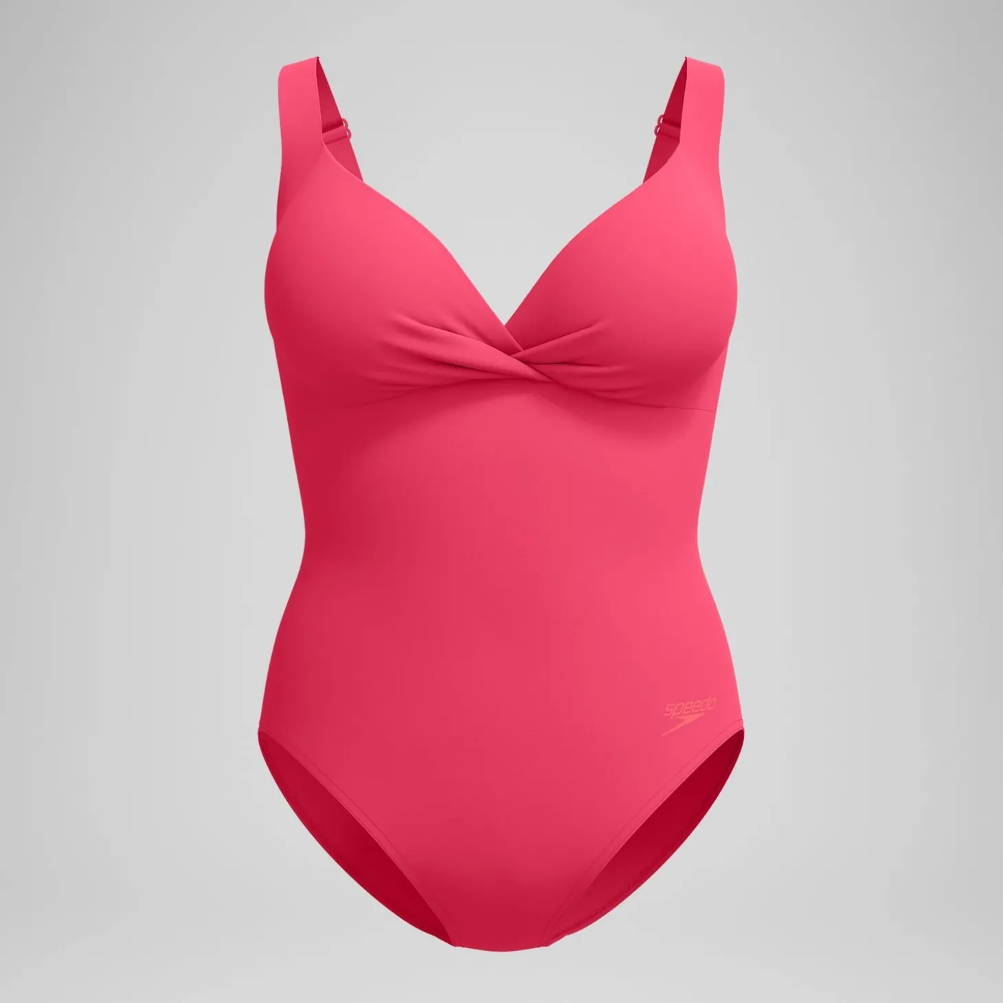 Maillot de bain Femme effet galbant Cross Knot rouge