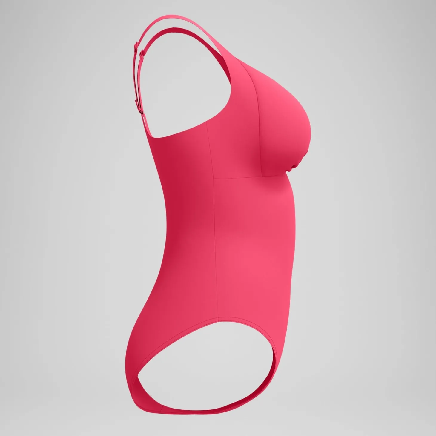 Maillot de bain Femme effet galbant Cross Knot rouge