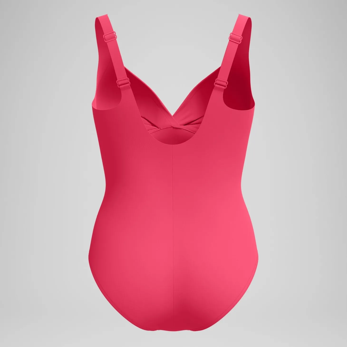 Maillot de bain Femme effet galbant Cross Knot rouge