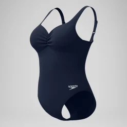 Maillot de bain Femme effet galbant AquaNite bleu marine