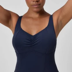 Maillot de bain Femme effet galbant AquaNite bleu marine