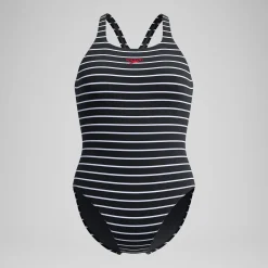 Maillot de bain Femme Endurance+ Medalist imprimé noir