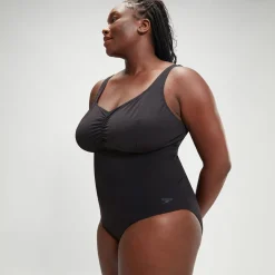 Maillot de bain Femme grande taille effet galbant AquaNite noir