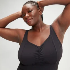 Maillot de bain Femme grande taille effet galbant AquaNite noir