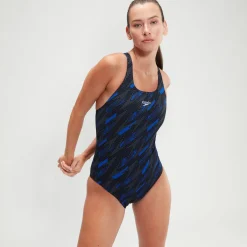 Maillot de bain Femme HyperBoom Medalist noir/bleu