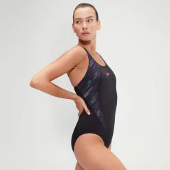 Maillot de bain Femme HyperBoom Muscleback noir/rose