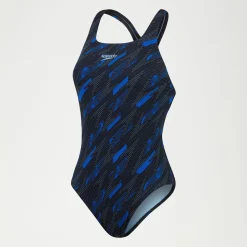 Maillot de bain Femme HyperBoom Medalist noir/bleu