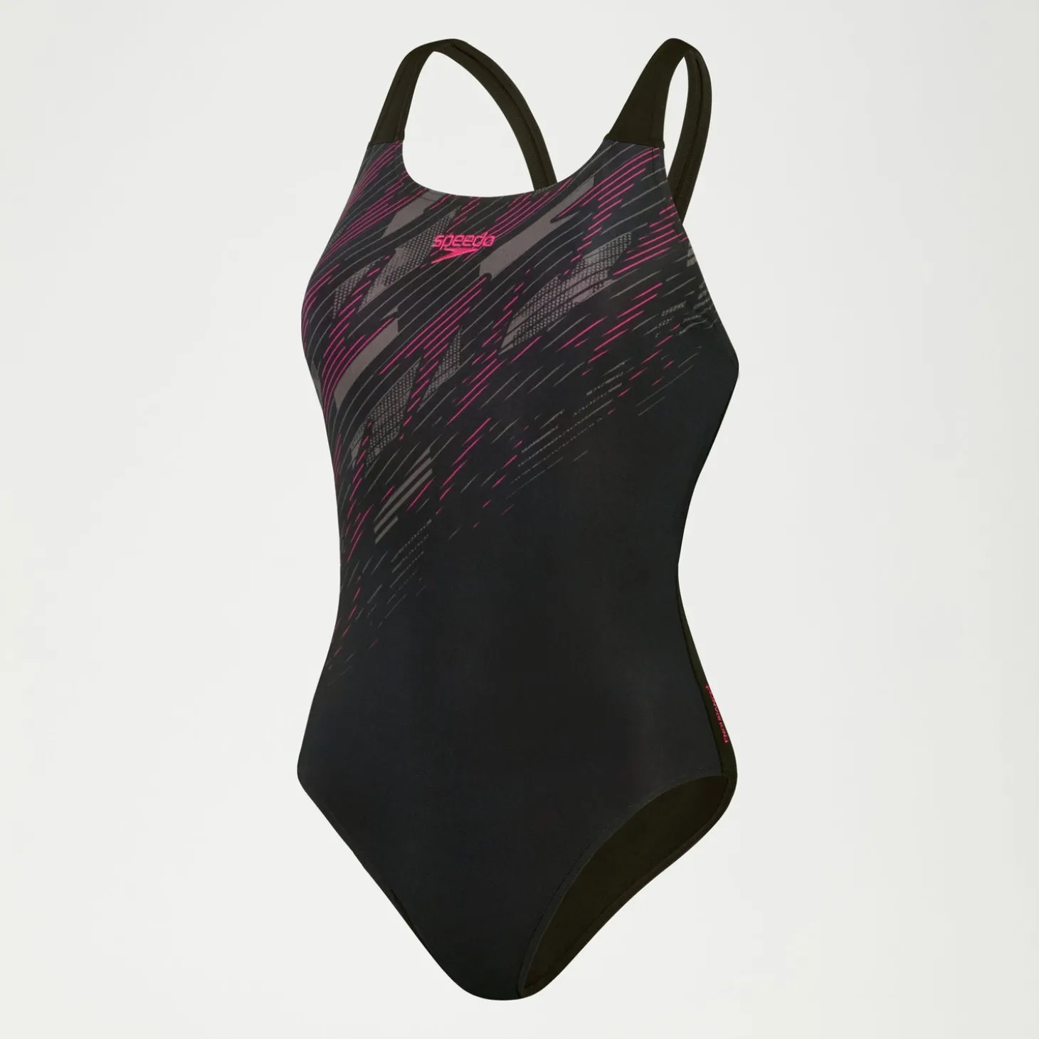 Maillot de bain Femme HyperBoom Muscleback noir/rose