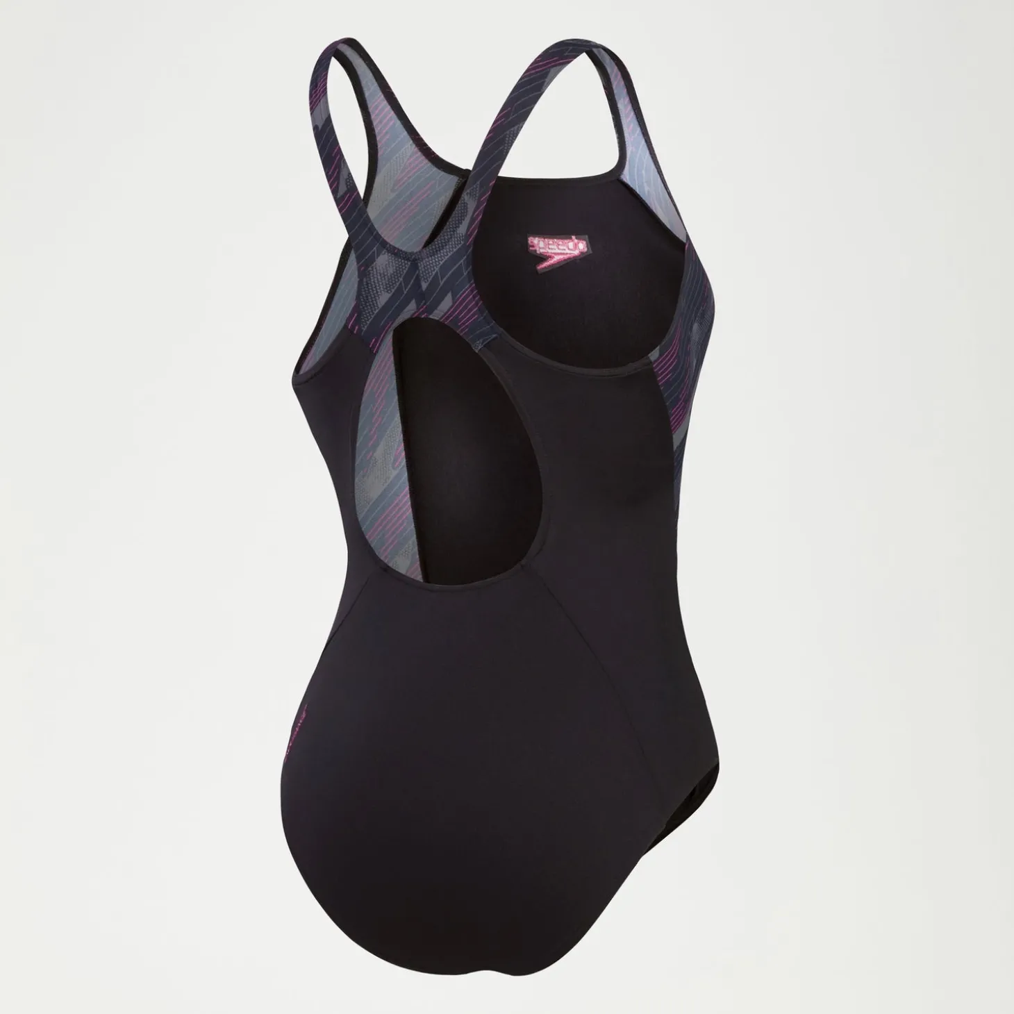 Maillot de bain Femme HyperBoom Muscleback noir/rose