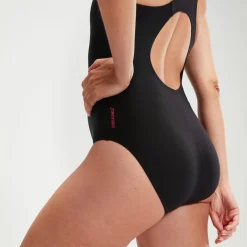 Maillot de bain Femme HyperBoom Muscleback noir/rose
