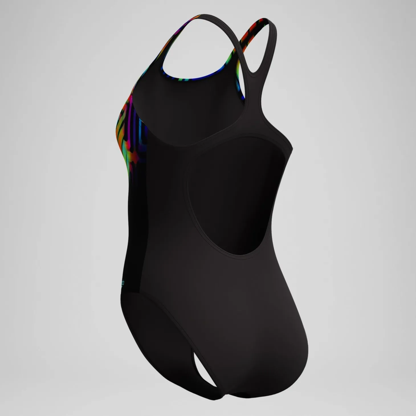 Maillot de bain Femme Medalist imprimé numérique noir