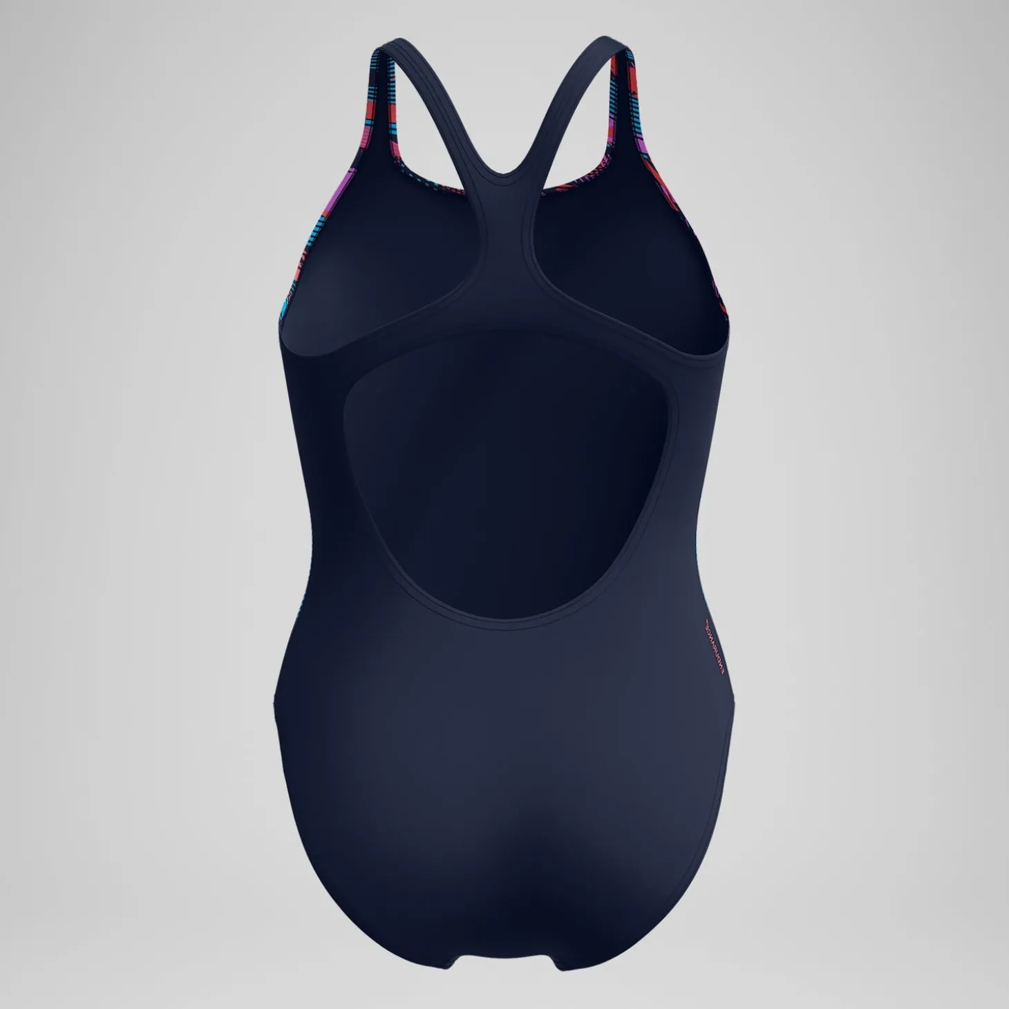 Maillot de bain Femme Medalist imprimé numérique bleu/rose