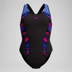 Maillot de bain Femme Placement Laneback noir/bleu