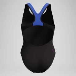 Maillot de bain Femme Placement Laneback noir/bleu