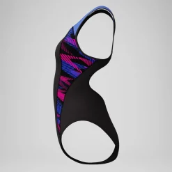 Maillot de bain Femme Placement Laneback noir/bleu
