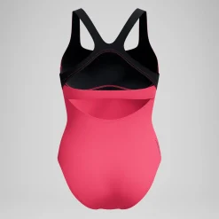 Maillot de bain Femme Racer Zip rouge