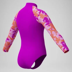 Maillot de bain Fille à manches longues rose
