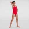 Maillot de bain Fille Eco Endurance+ Medalist rouge