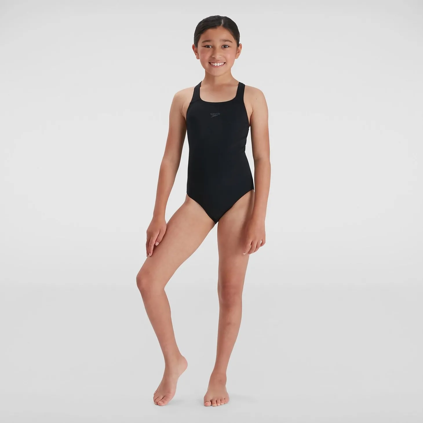Maillot de bain Fille Eco Endurance+ Medalist noir