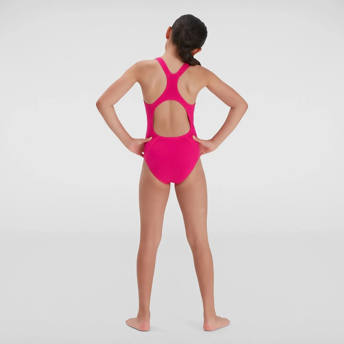 Maillot de bain Fille Eco Endurance+ Medalist rose