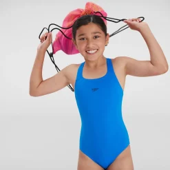 Maillot de bain Fille Eco Endurance+ Medalist bleu
